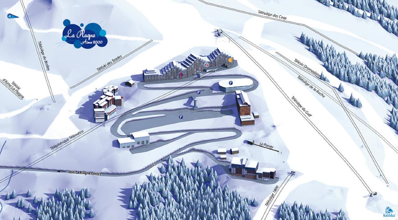 Plagne Aime 2000 Ski Apartments La Plagne Dış mekan fotoğraf